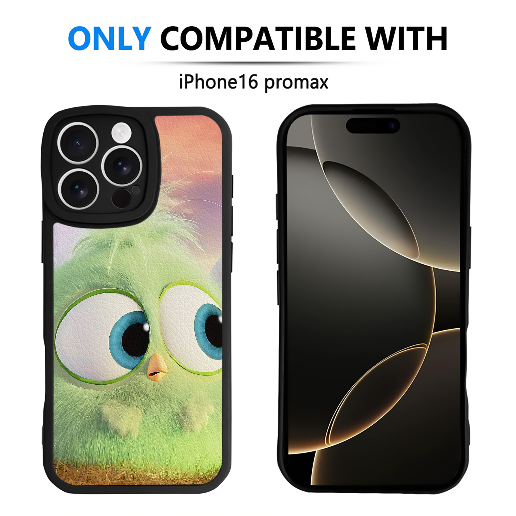 （画像用） Angry Birds アングリーバード 【iPhone 16シリーズ対応】シリコンスマホケース（レザー調） 材質：シリコン
